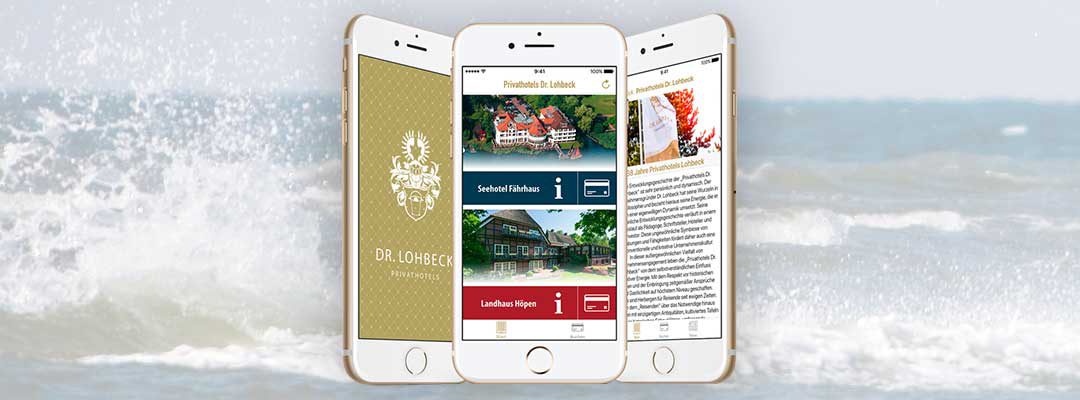 Die neue App der Privathotels Dr. Lohbeck